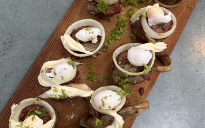 Gerookte steak tartaar