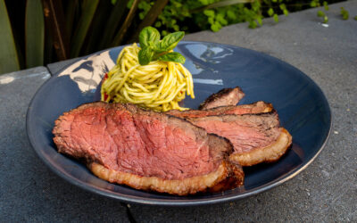 Picanha reversed sear
